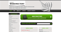 Desktop Screenshot of nzgp-webdirectory.co.nz