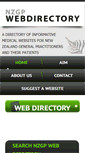 Mobile Screenshot of nzgp-webdirectory.co.nz